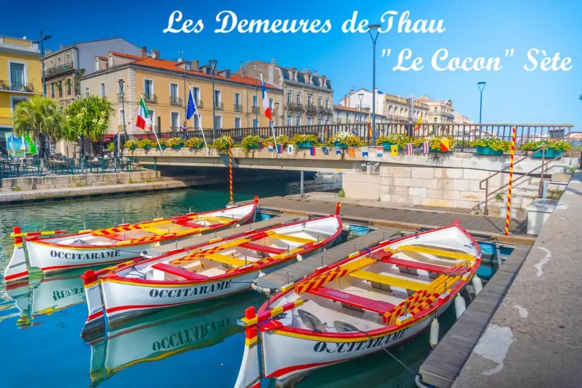 Apartamento Le Cocon Les Demeures De Thau Sète Exterior foto